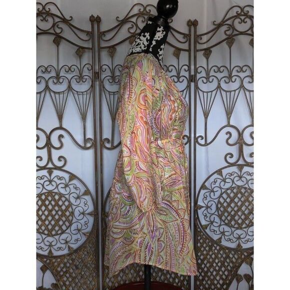 Liz & Co Cover Up Dress Beach‎ Paisley Pattern Sz XL X-Large - Picture 5 of 5